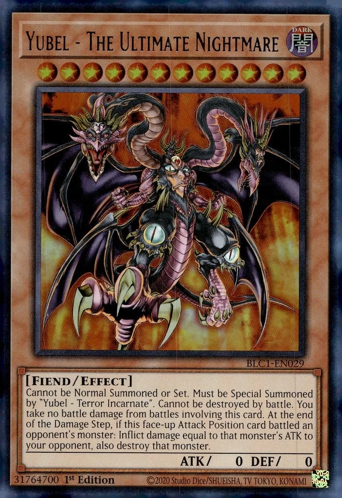 Yu-Gi-Oh! Yubel - The Ultimate Nightmare BLC1-EN029 - Battles of Legend: Chapter 1