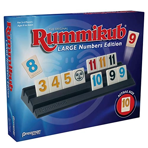 Rummikub: Original Retro Style Large Numbers