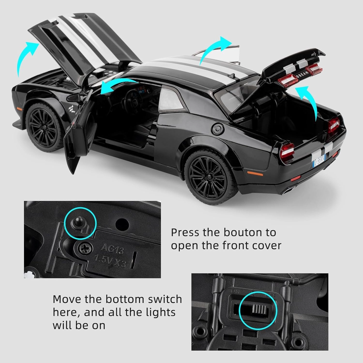 Dodge Challenger SRT - 1:24