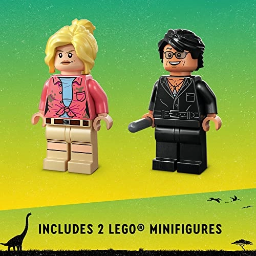 Jurassic World Triceratops Research (76959) - Ford Explorer Car Dino Figure