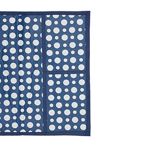 Microwave Oven Top Cover - Blue PVC 106 x 47 x 1 Cm