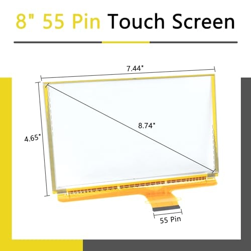 Touch Screen Glass Digitizer - 8.0 Inches