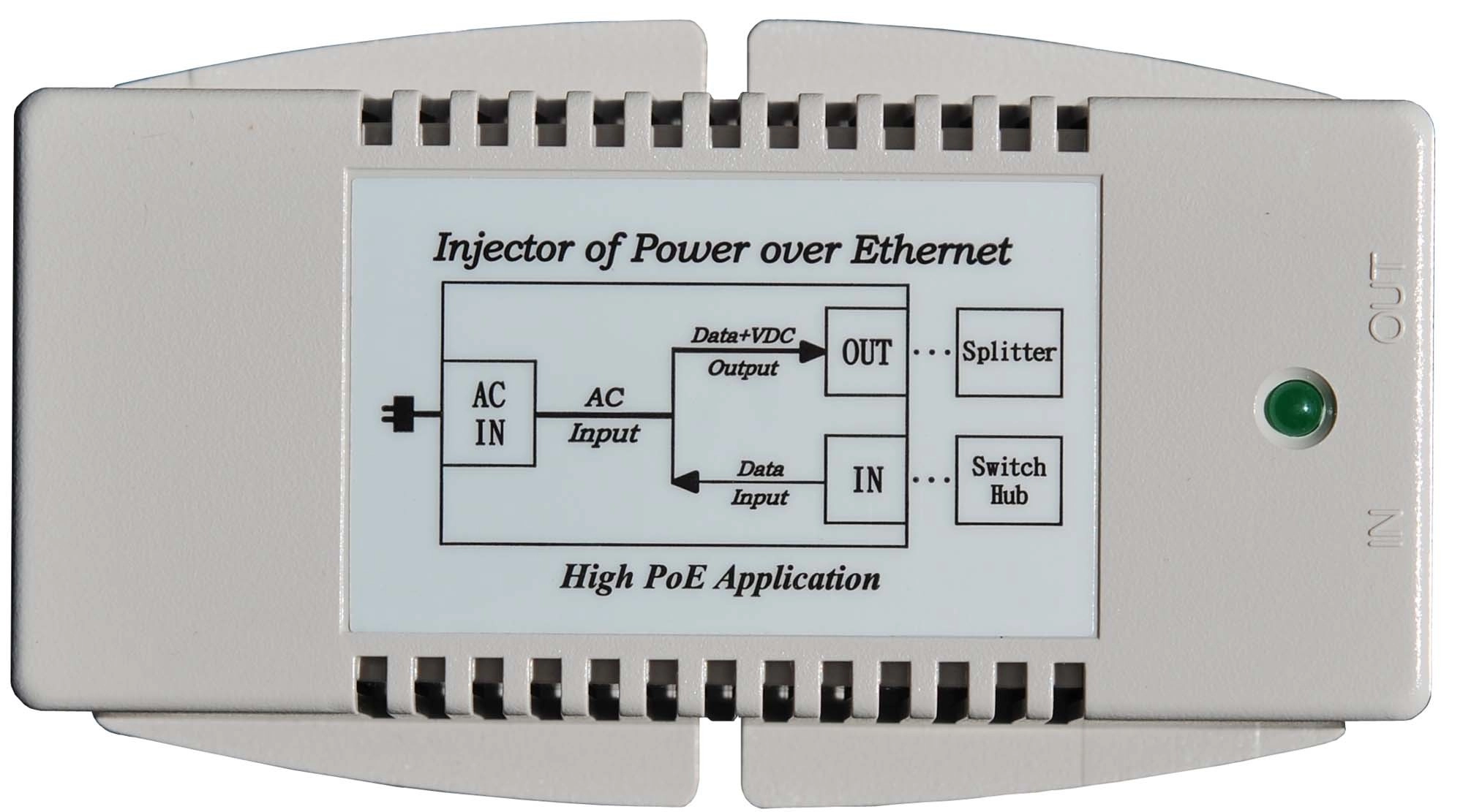 TP-POE-1824G - 24W 24 18V or 24V 802.3afat 1 Gigabits Per Second