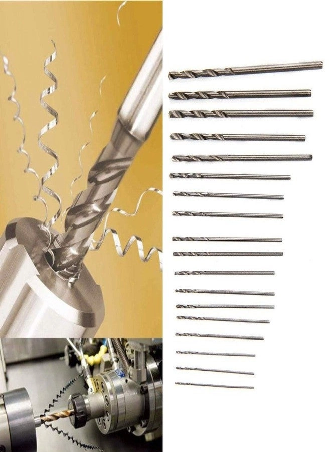 Hand Drill Bits - 2 Pcs + Precision Pin Vise + Double Ended Chucks - 2 Pcs