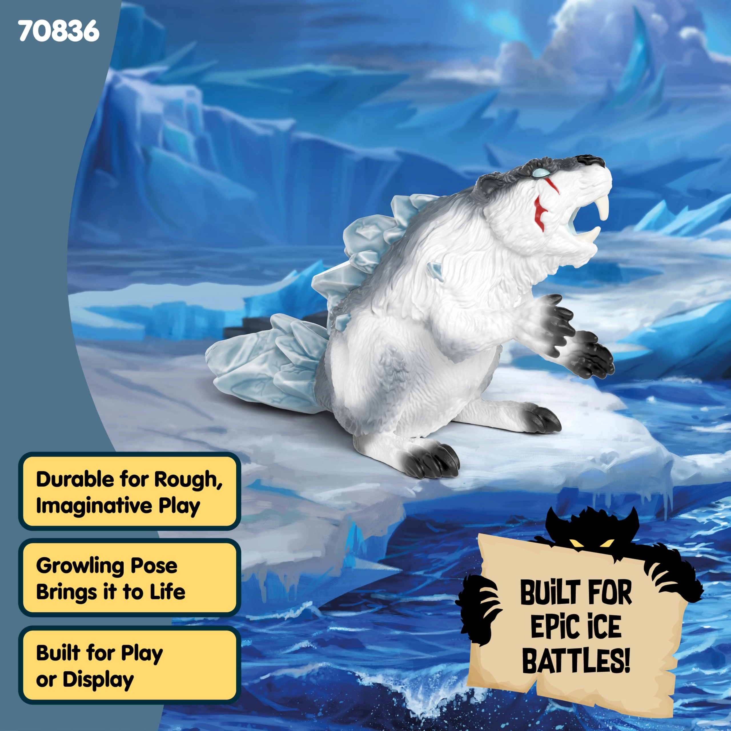 Eldrador Creatures Ice Rodant - Fantasy