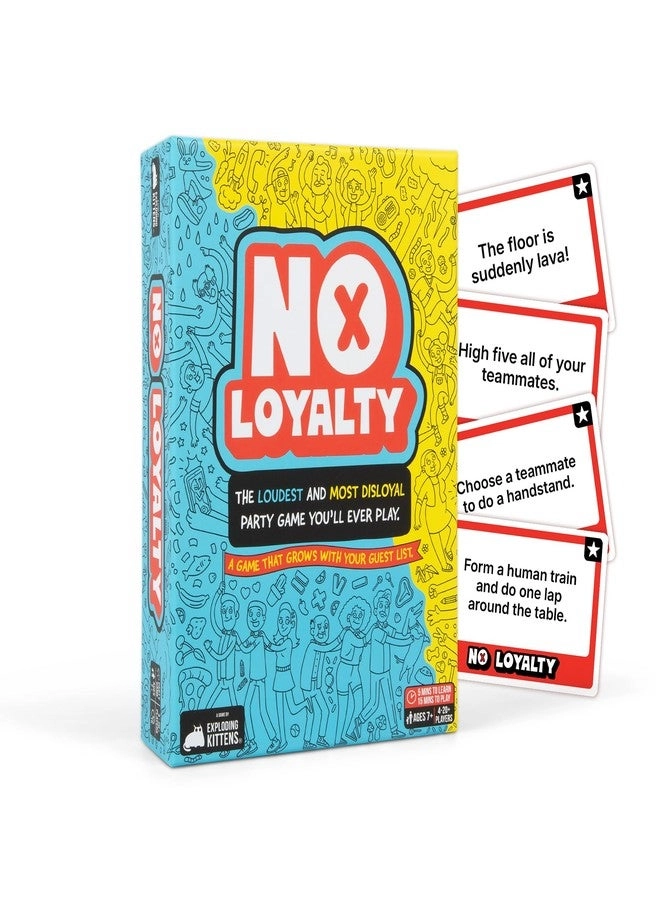 Exploding Kittens No Loyalty - Ages 7+