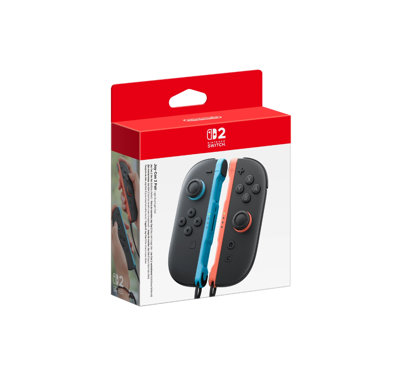 Joy-Con 2 - Light Blue/Light Red