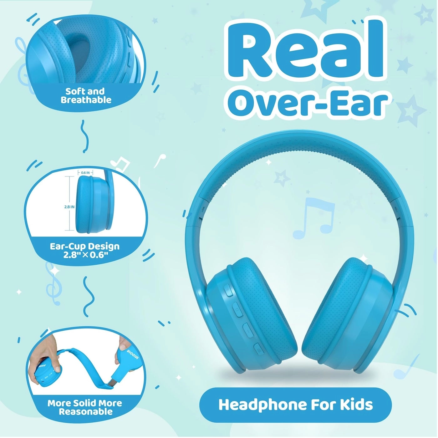Kids Headphones Wireless Headphone