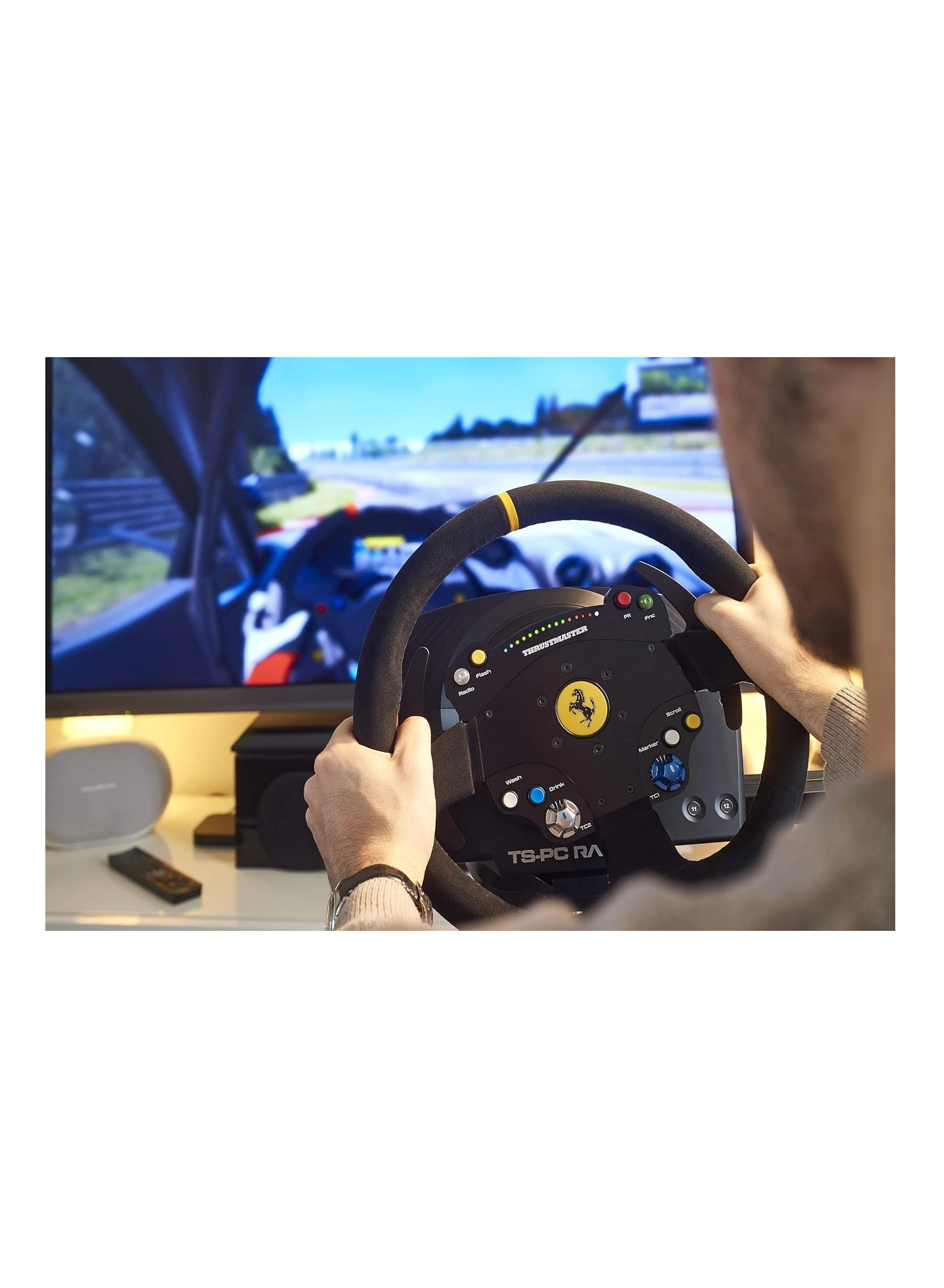TS-PC RACER Ferrari 488 Challenge Edition Racing Wheel