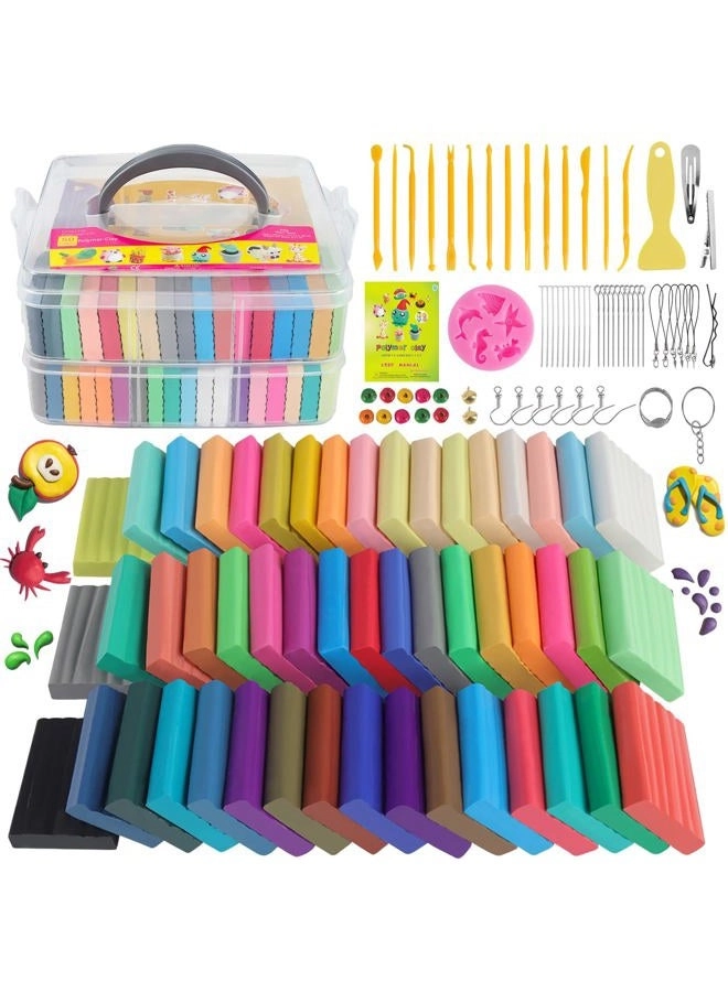 Polymer Clay Starter kit - 50 pieces