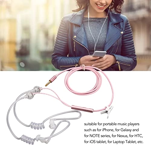 Air Tube Headphones Wired Earbud