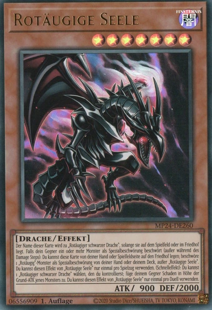 MZTCG Yugioh Red Eyed Soul MP24-DE260 - German