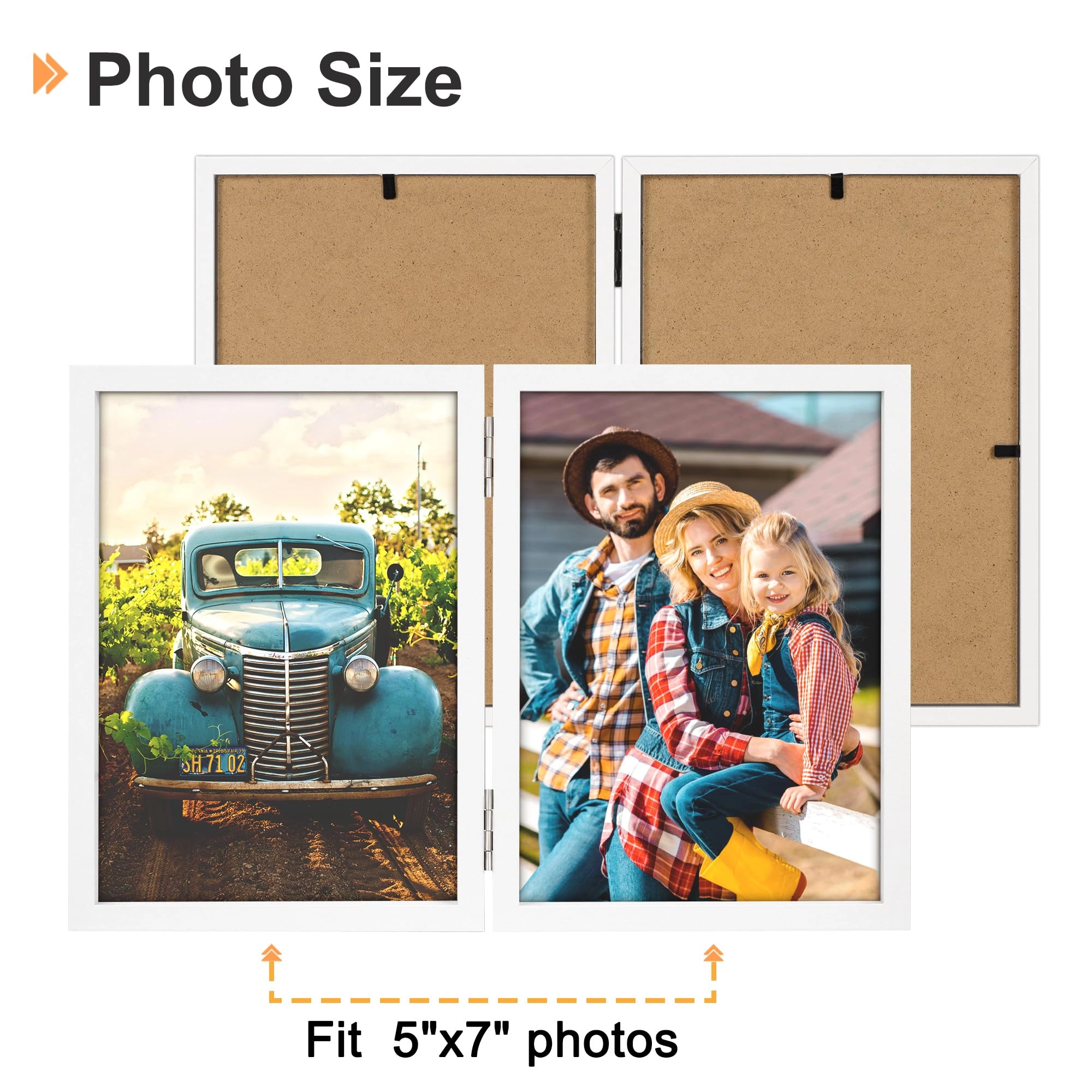 Double Picture Frame - 5x7 two