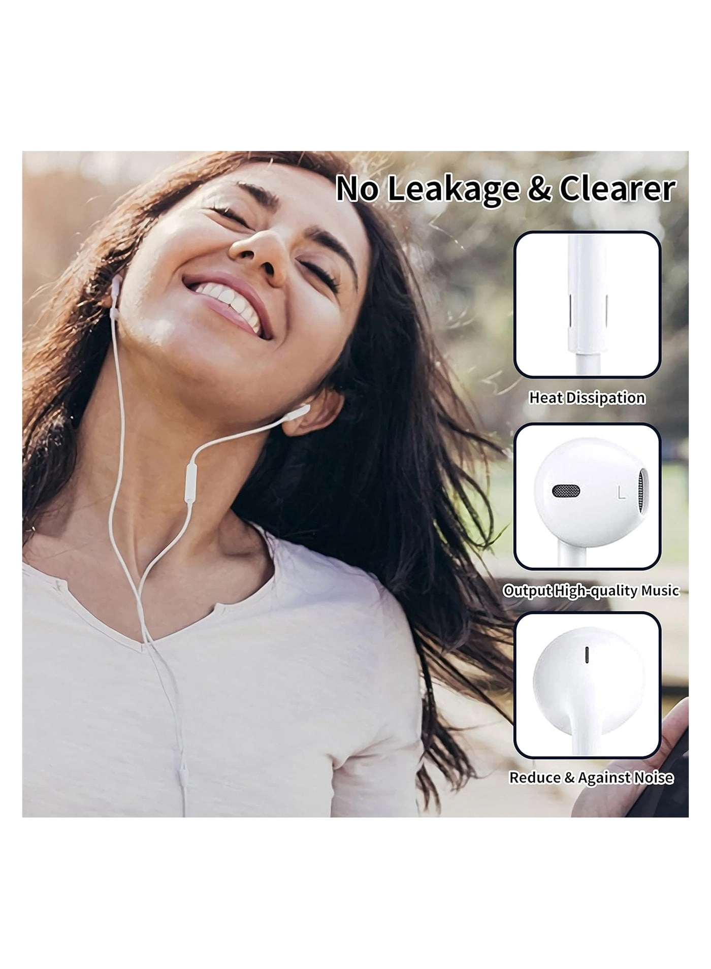 Earbuds Wired Earbud Pack