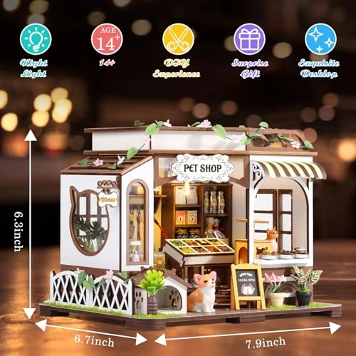 Miniature House Kit - Pet Shop