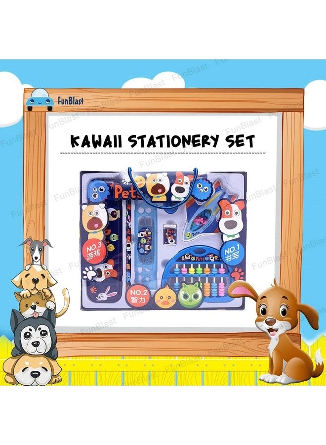 Kawaii Stationery Set - For Kids Multicolor
