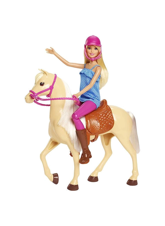 Barbie Pets Doll & Horse