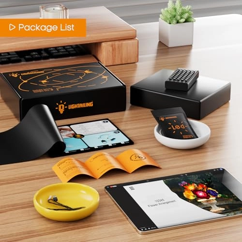 Flower Arrangement - LED light kit Compatible with Lego 10345