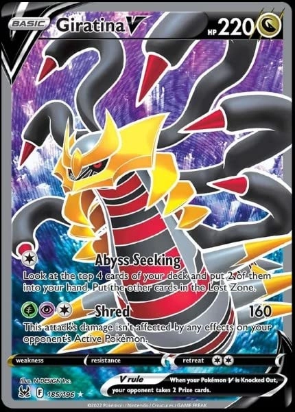 Pokmon Giratina V - 185/196
