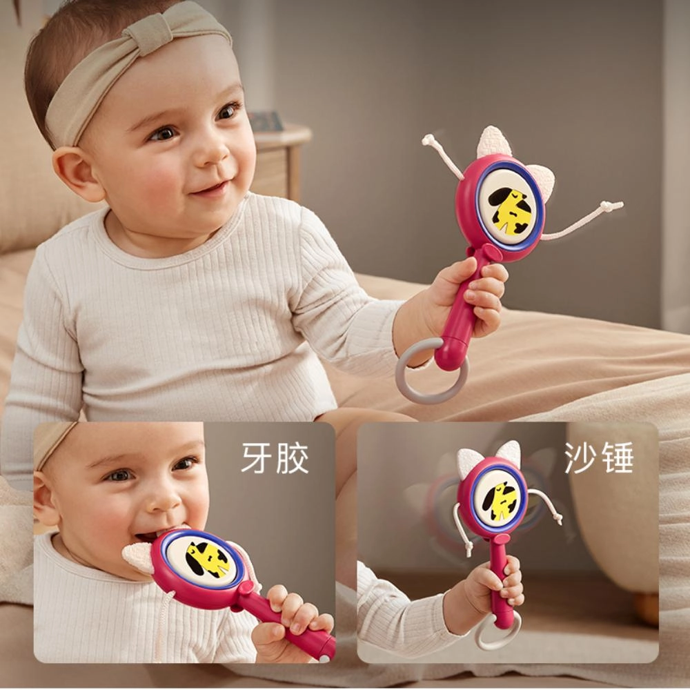 Baby 3-In-1 Rattle - 3 to 6 months ABS