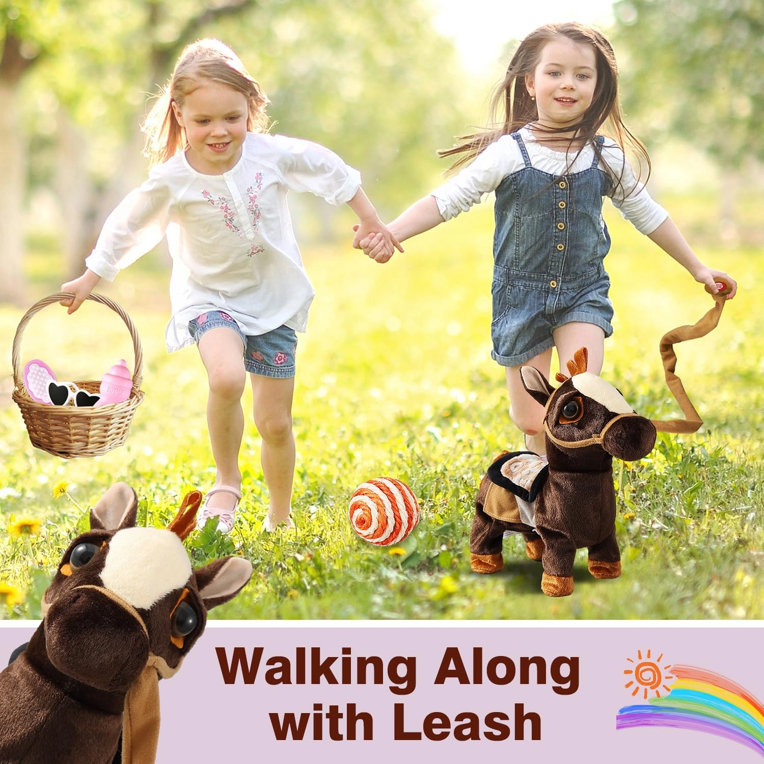 Black Walking Pony - Black Walking Singing Dancing