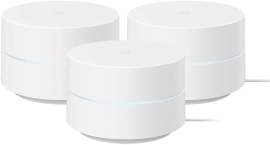 AC1200 Mesh WiFi System - 3-Pack + Wall Mounts - 3