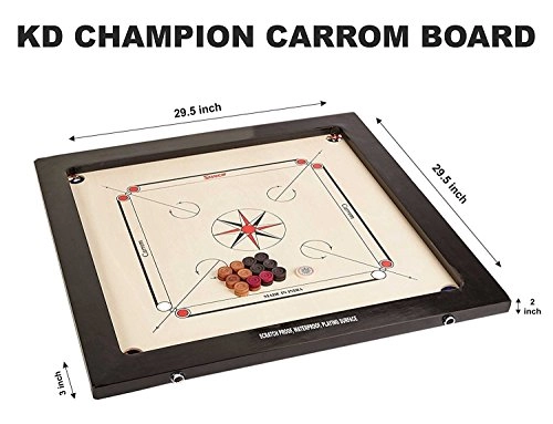 Carrom Board - 20mm Champion