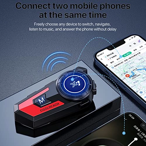 Motorcycle Cycling Headset - Hands-Free Noise Reduction