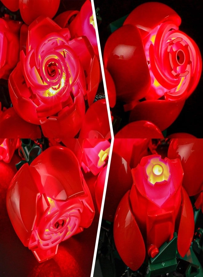 LED Lighting Kit for Lego Icons The Bouquet of Roses - Compatible with Lego 10328