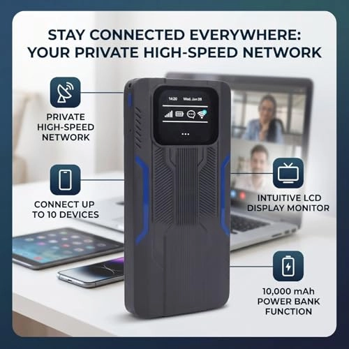 4G LTE WiFi Mobile Hotspot - 4G LTE 300Mbps