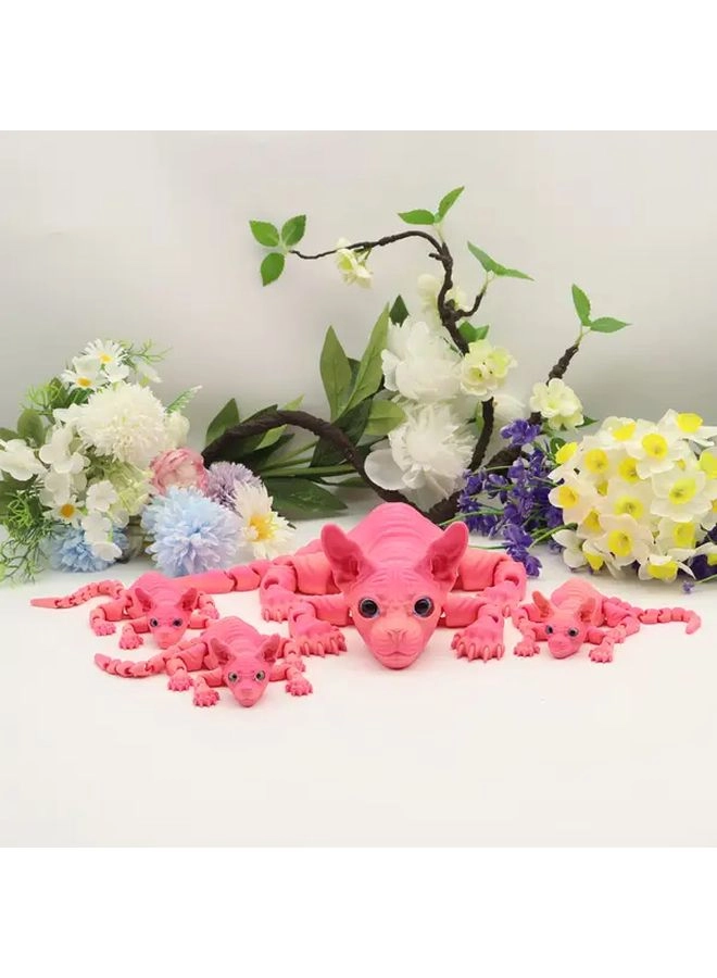 Generic Articulated Kitten Figure