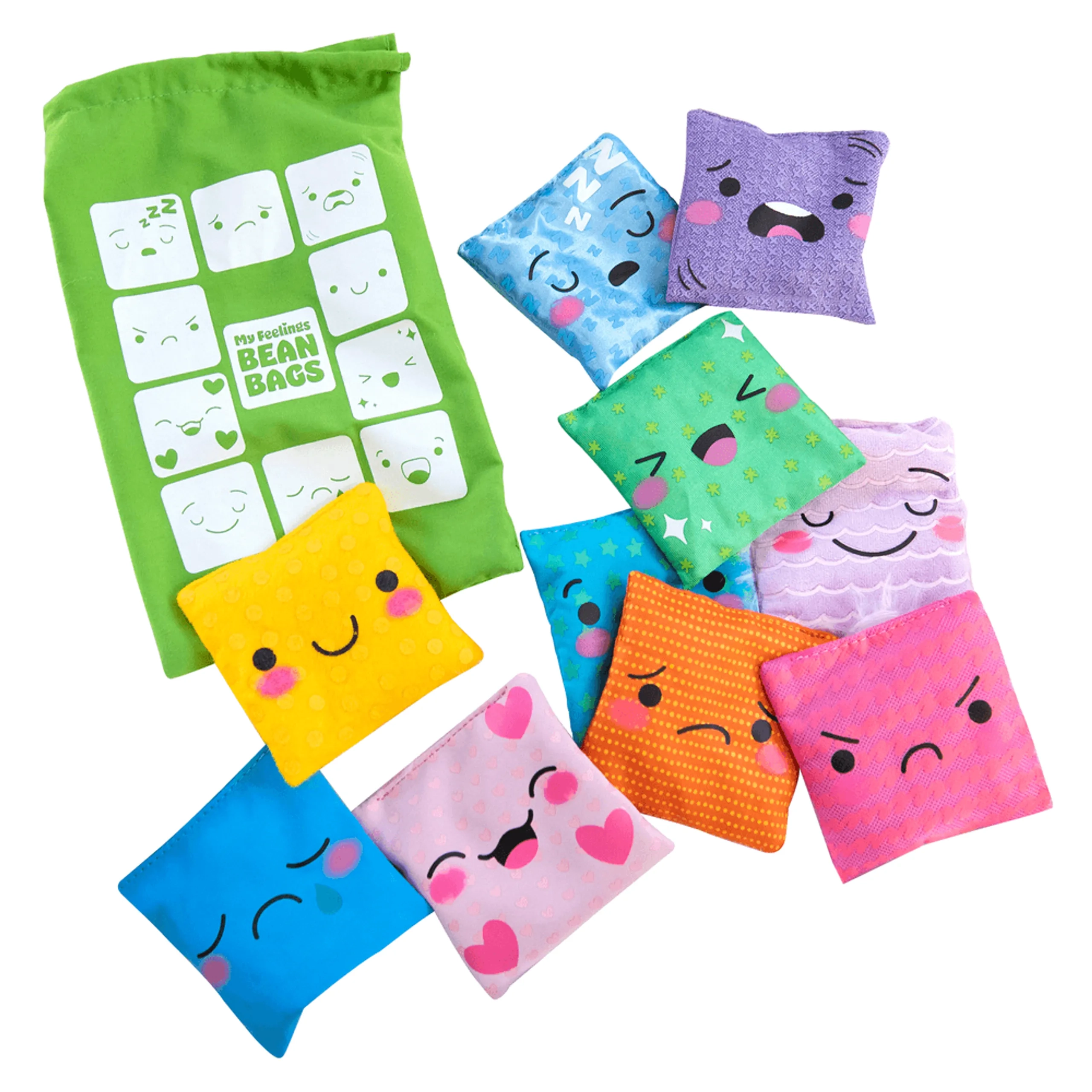 Learning Resources My Feelings Bean Bag Set - 3 years & above 10 pieces