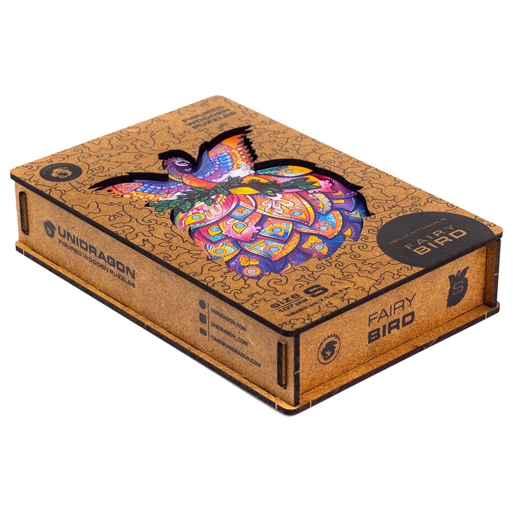 Fairy Bird Wooden Puzzle (4107390-BIRD_S) - 107 pcs