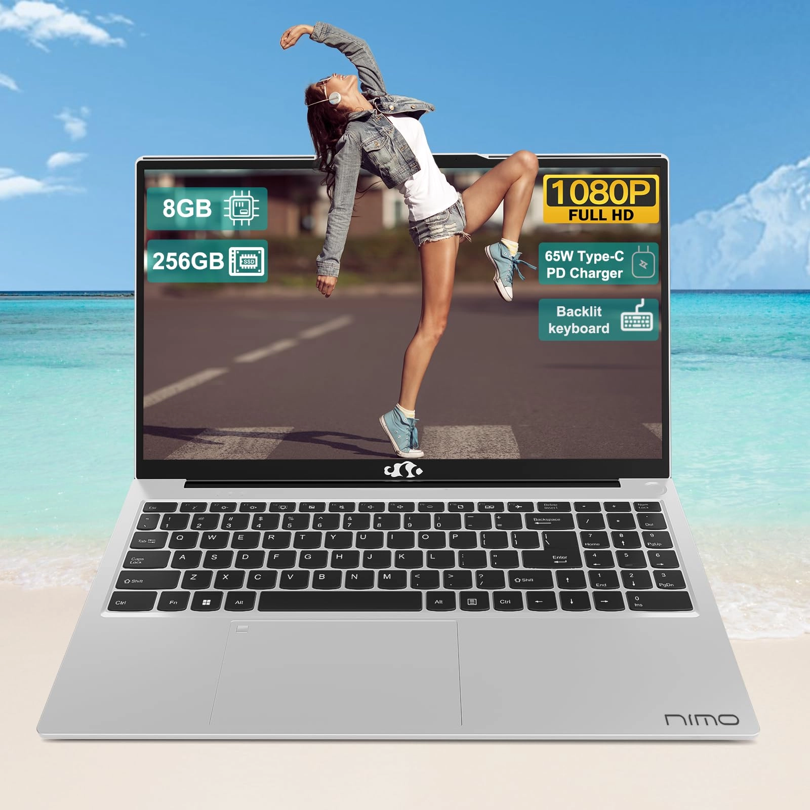 NIMO Student Laptop Nimo - 15.6'' Pentium 16GB DDR4 1TB SSD