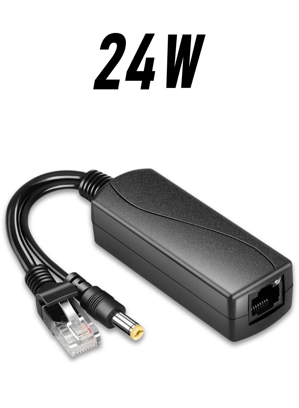 Gigabit PoE Splitter - 12V 2A IEEE 802.3af/at 10-100-1000Mbps