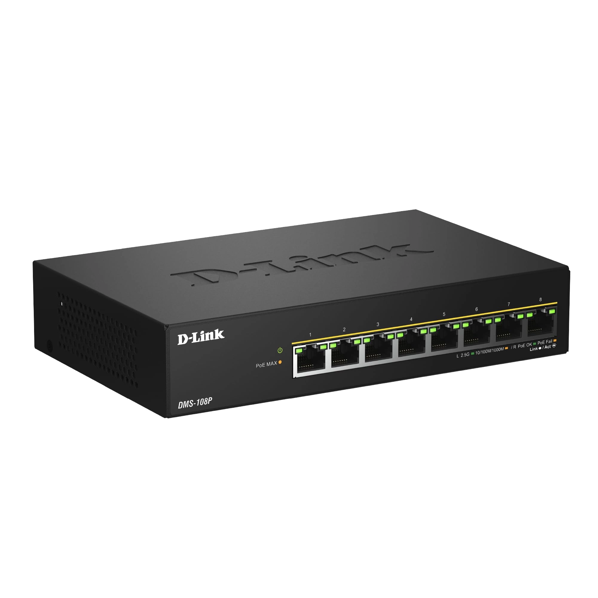 D-Link DMS-108P - 8-ports
