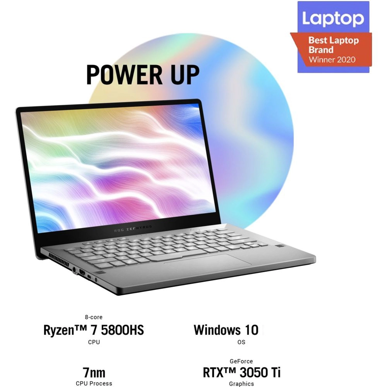 ROG Zephyrus G14 GA401QE - 14'' Ryzen 7 5800HS 8GB DDR4 1000GB SSD