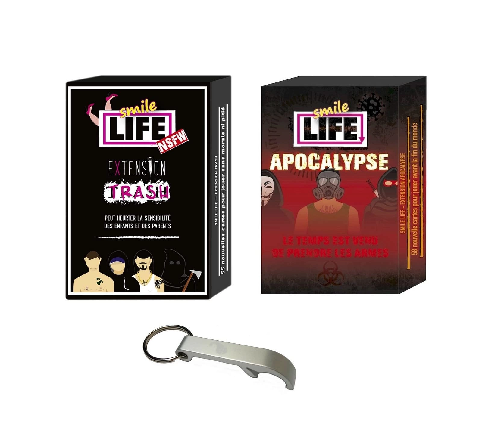 Blumie Shop Smile Life: Apocalypse (French) + Smile Life: Trash Extension + Bottle Opener