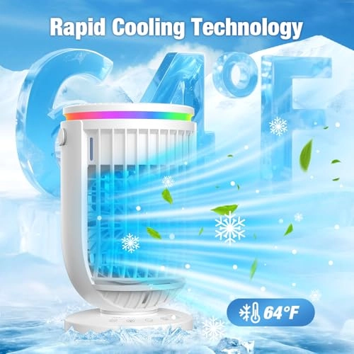 Portable Air Conditioners Fan - 10 watts