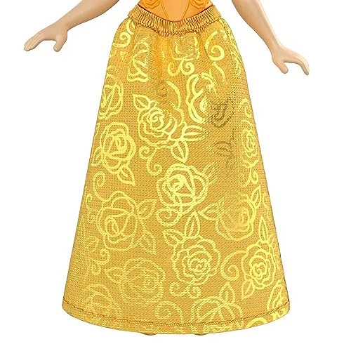 Belle Articulated Doll - 9cm Plastic Ages 3+