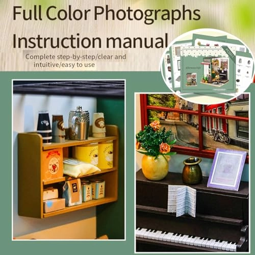 DIY House Craft Kit - Without Dust Cover Paper Wood