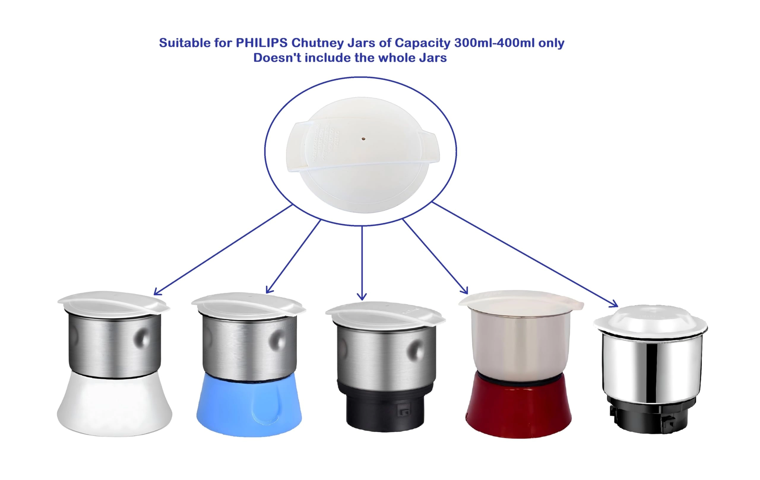 Chutney Jar Lid - 400ml