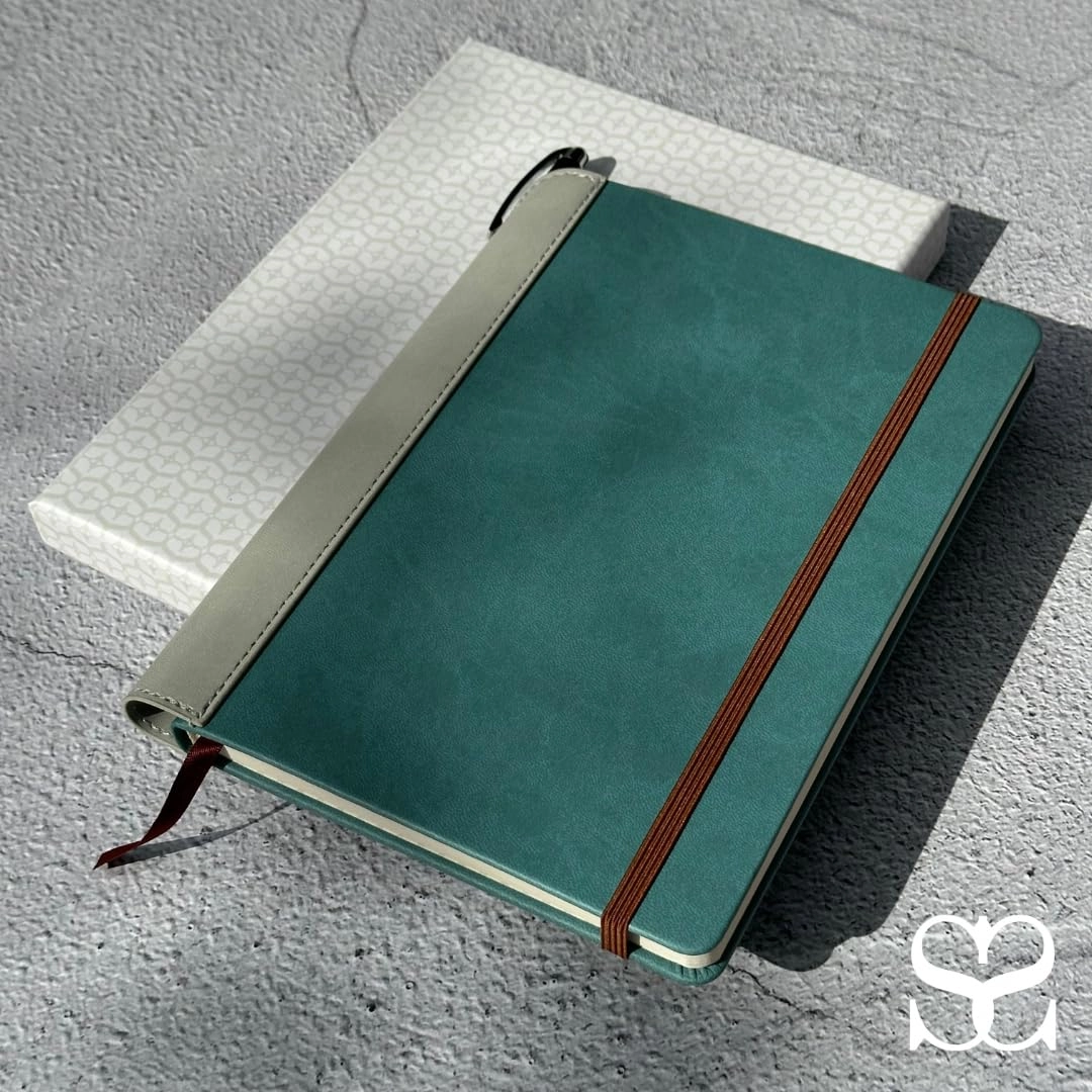 Compass Journal A5 Hardcover - Lined 192 Pages Gift Set