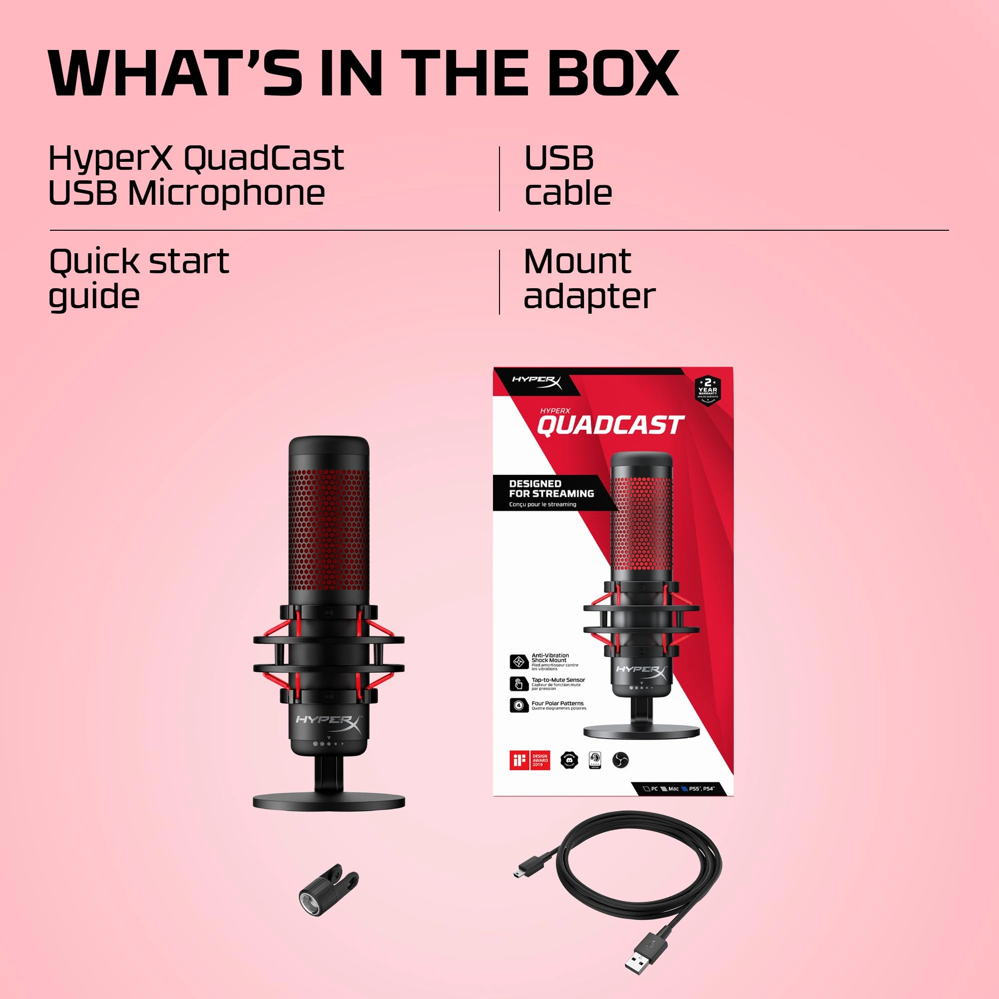 QuadCast USB Microphone
