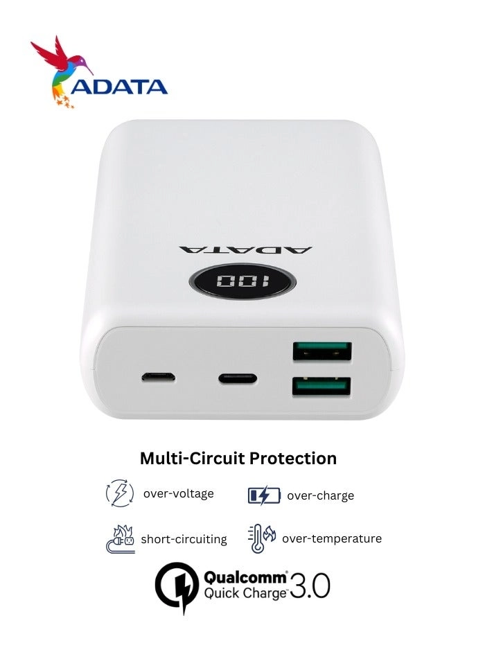P20000QCD - 20000 mAh 18 W