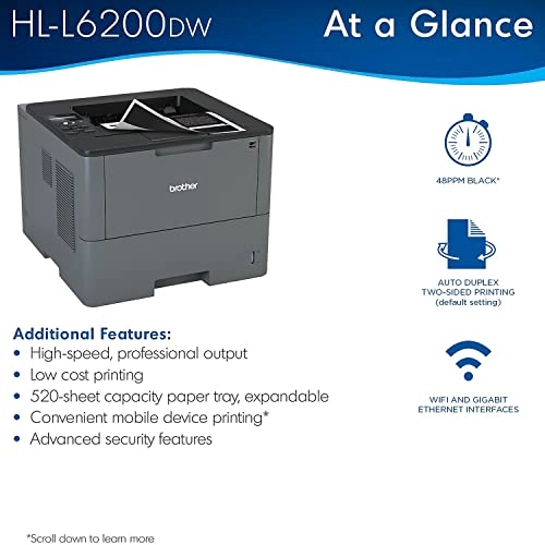 HL-L6200DW - 48 ppm 1200 x 1200 dpi