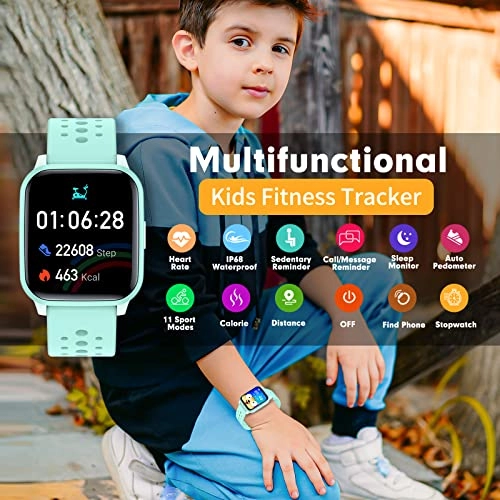 Fitness Tracker Watch for Kids Plastic