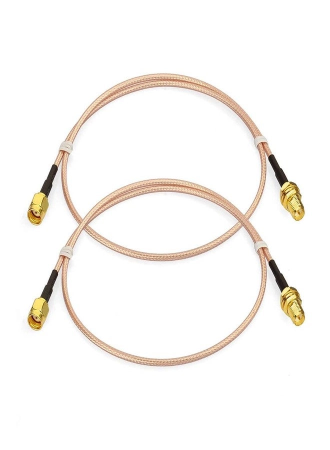 BINGFU WiFi Antenna Extension Cable - 2-Pack WiFi Router Security IP Camera Monitor Mini PCIE Card