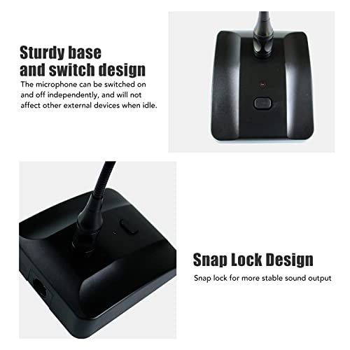 Desktop Condenser XLR+3.5mm-Mini-Jack Microphone