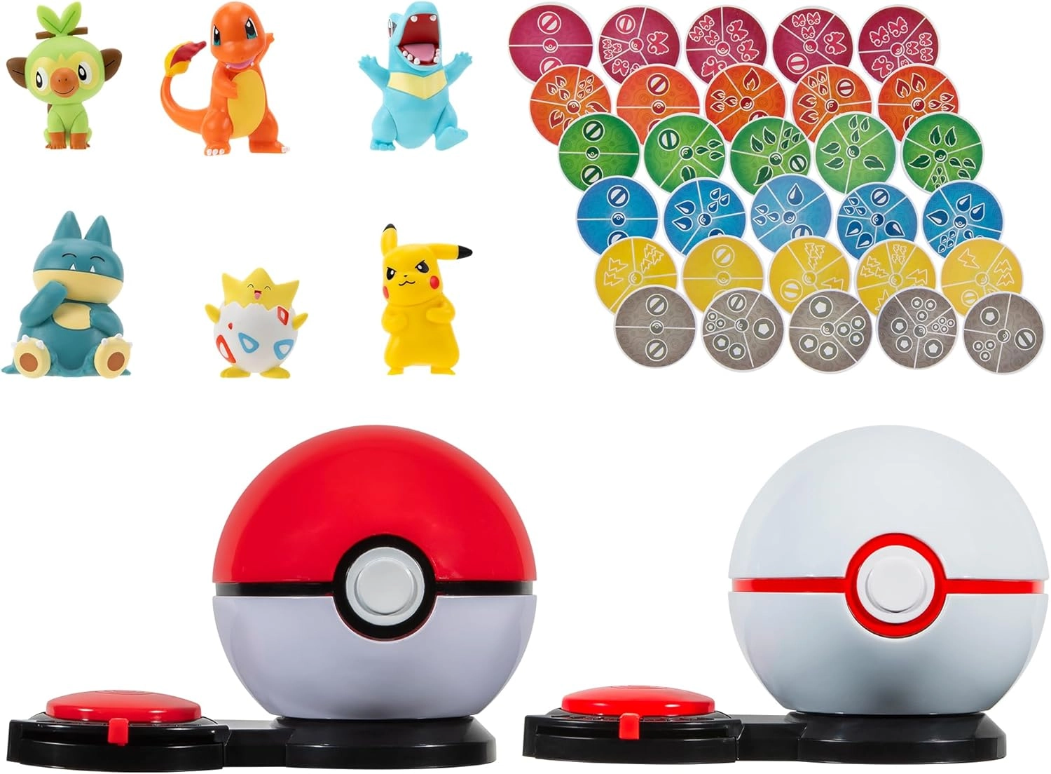 Jazwares PKW Surprise Attack Game - 6 5 cm figures 30 attack discs